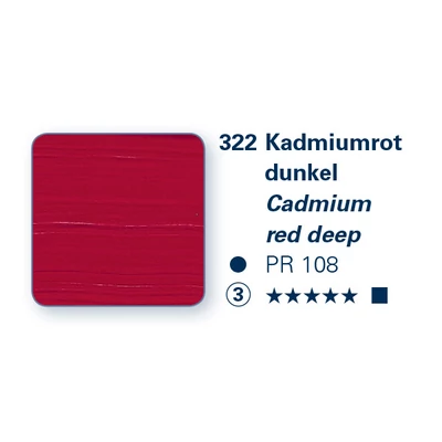 Schmincke PRIMAcryl akrilna boja, 35 ml - 322, cadmium red deep