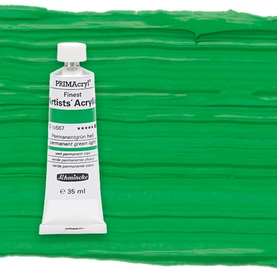 Schmincke PRIMAcryl akrilna boja, 35 ml - 567, permanent green light