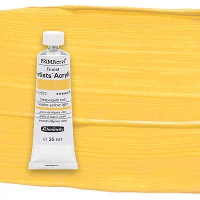 Schmincke PRIMAcryl akrilna boja, 35 ml - 672, naples yellow light