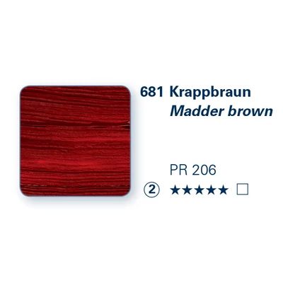 Schmincke PRIMAcryl akrilna boja, 35 ml - 681, madder brown