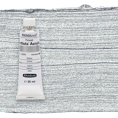 Schmincke PRIMAcryl akrilna boja, 35 ml - 895, silver