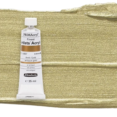 Schmincke PRIMAcryl akrilna boja, 35 ml - 897, antique gold