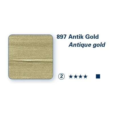 Schmincke PRIMAcryl akrilna boja, 35 ml - 897, antique gold