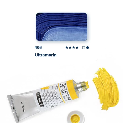 Schmincke Akademie uljana boja, 60 ml - 406, ultramarine