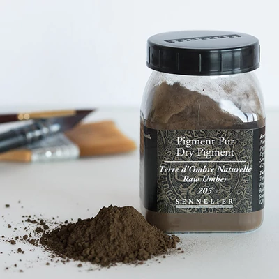 Sennelier pigment - 05, raw umber, 120 g