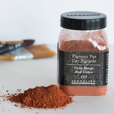 Sennelier pigment - 59, red ochre, 90 g