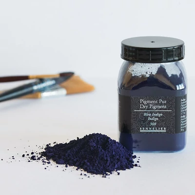 Sennelier pigment - 08, indigo, 50 g