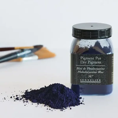 Sennelier pigment - 87, phtalocyanine blue, 100 g