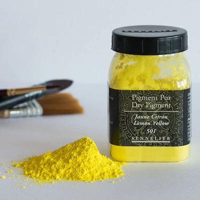 Sennelier pigment - 01, lemon yellow, 100 g