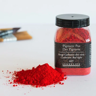 Sennelier pigment - 05, cadmium red light, 120 g