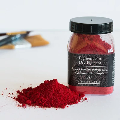 Sennelier pigment - 11, cadmium red purple, 140 g