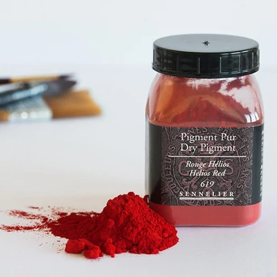 Sennelier pigment - 19, helios red, 40 g
