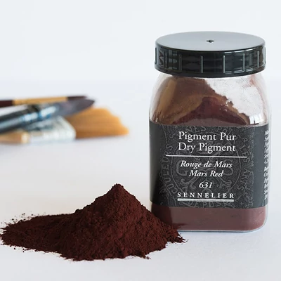 Sennelier pigment - 31, mars red, 120 g