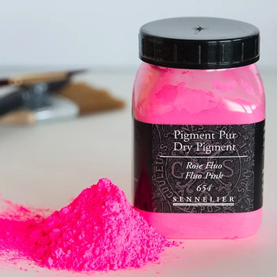 Sennelier pigment - 54, fluo pink, 100 g