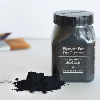 Sennelier pigment - 63, black lake, 80 g