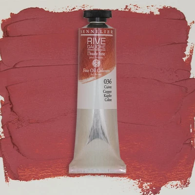 Sennelier Rive Gauche uljana boja, 40 ml - 036, copper