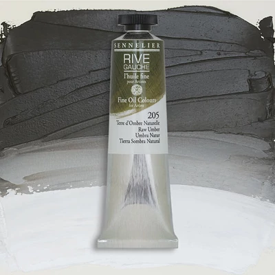Sennelier Rive Gauche uljana boja, 40 ml - 205, raw umber