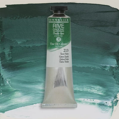 Sennelier Rive Gauche uljana boja, 40 ml - 213, green Earth