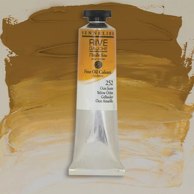 Sennelier Rive Gauche uljana boja, 40 ml - 252, yellow ochre