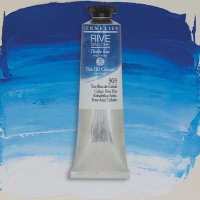 Sennelier Rive Gauche uljana boja, 40 ml - 303, cobalt blue hue