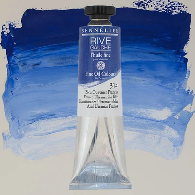 Sennelier Rive Gauche uljana boja, 40 ml - 314, French ultramarine blue