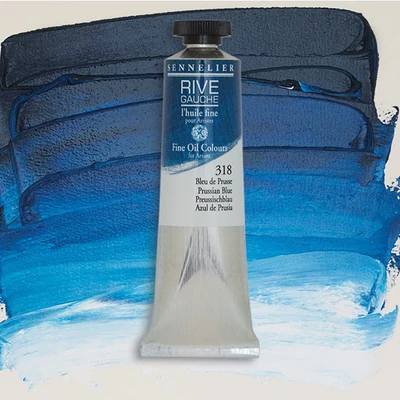 Sennelier Rive Gauche uljana boja, 40 ml - 318, Prussian blue