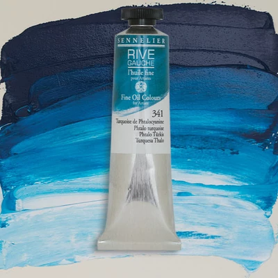 Sennelier Rive Gauche uljana boja, 40 ml - 341, turquoise