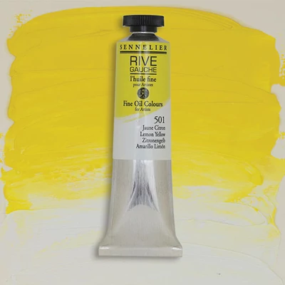 Sennelier Rive Gauche uljana boja, 40 ml - 501, lemon yellow