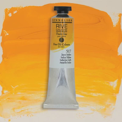 Sennelier Rive Gauche uljana boja, 40 ml - 517, Indian yellow