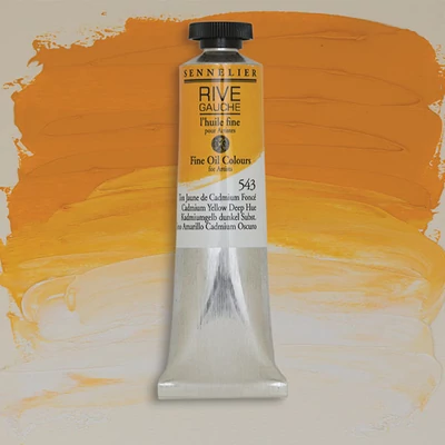 Sennelier Rive Gauche uljana boja, 40 ml - 543, cadmium yellow deep hue