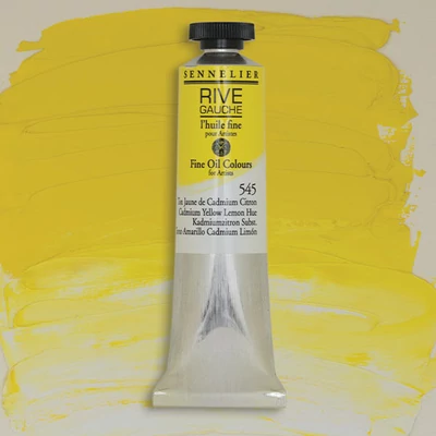 Sennelier Rive Gauche uljana boja, 40 ml - 545, cadmium yellow lemon hue