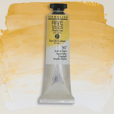 Sennelier Rive Gauche uljana boja, 40 ml - 567, Naples yellow