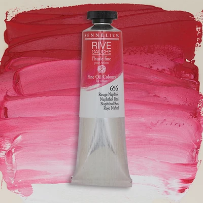 Sennelier Rive Gauche uljana boja, 40 ml - 656, naphtol red