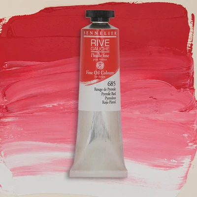 Sennelier Rive Gauche uljana boja, 40 ml - 685, pyrrole red