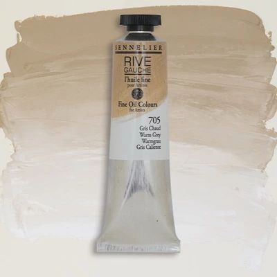 Sennelier Rive Gauche uljana boja, 40 ml - 705, warm grey