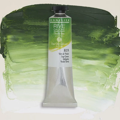 Sennelier Rive Gauche uljana boja, 40 ml - 819, sap green
