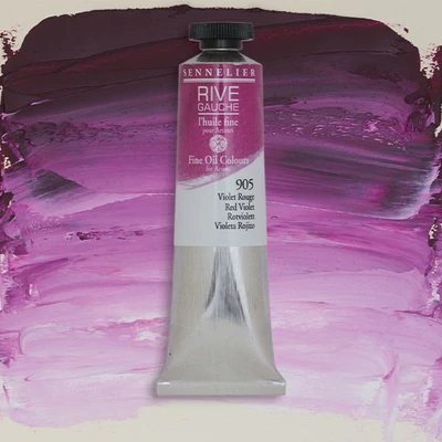 Sennelier Rive Gauche uljana boja, 40 ml - 905, red violet