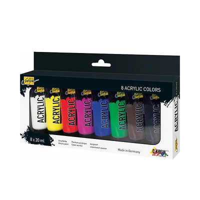Kreul Solo Goya set akrilnih boja, 8x20 ml