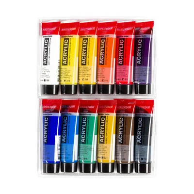 Talens Amsterdam set akrilnih boja - 12x20 ml