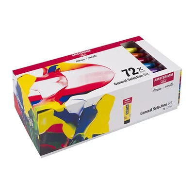 Talens Amsterdam set akrilnih boja - 72x20 ml