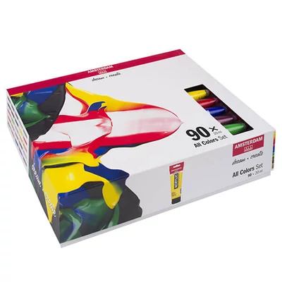Talens Amsterdam set akrilnih boja - 90x20 ml
