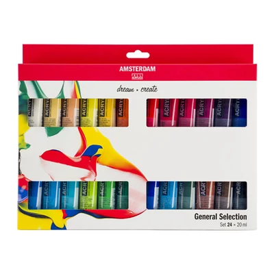 Talens Amsterdam set akrilnih boja - 24x20 ml