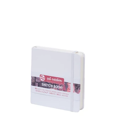 Talens Art Creation Sketch Book blok za crtanje i skiciranje, 140 g, 80 listova - 12x12 cm, bijeli