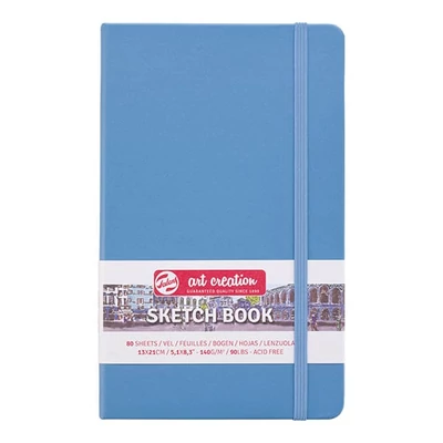 Talens Art Creation Sketch Book blok za crtanje i skiciranje, 140 g, 80 listova - 13x21 cm, svijetloplava