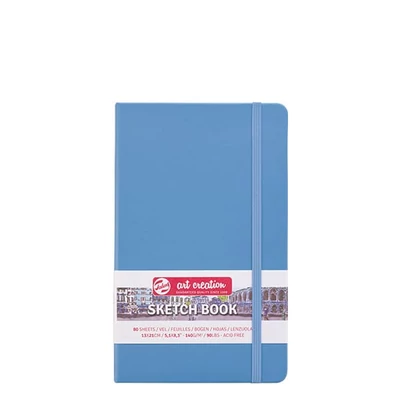 Talens Art Creation Sketch Book blok za crtanje i skiciranje, 140 g, 80 listova - 13x21 cm, svijetloplava