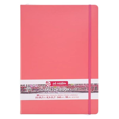 Talens Art Creation Sketch Book blok za crtanje i skiciranje, 140 g, 80 listova - A4, koraljni