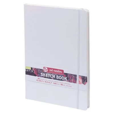 Talens Art Creation Sketch Book blok za crtanje i skiciranje, 140 g, 80 listova - A4, bijeli