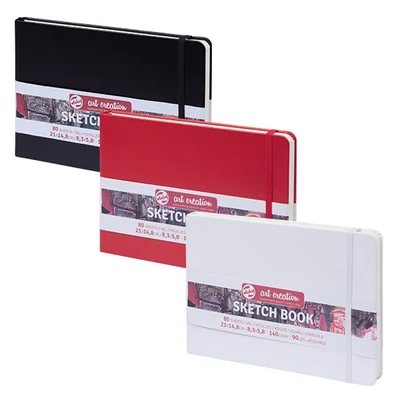 Talens Art Creation Sketch Book blok za crtanje i skiciranje, 140 g, 80 listova, A5 pejzaž - u raznim bojama