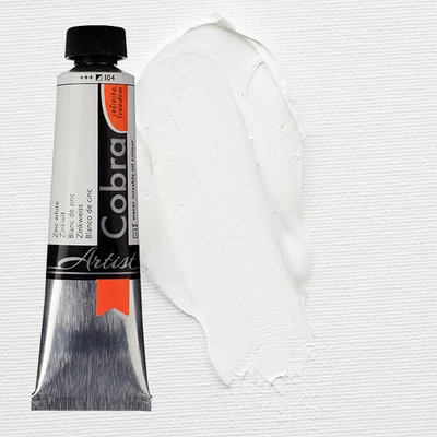 Talens Cobra vodena uljana boja, 40 ml - 104, zinc white