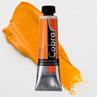 Talens Cobra vodena uljana boja, 40 ml - 244, indian yellow
